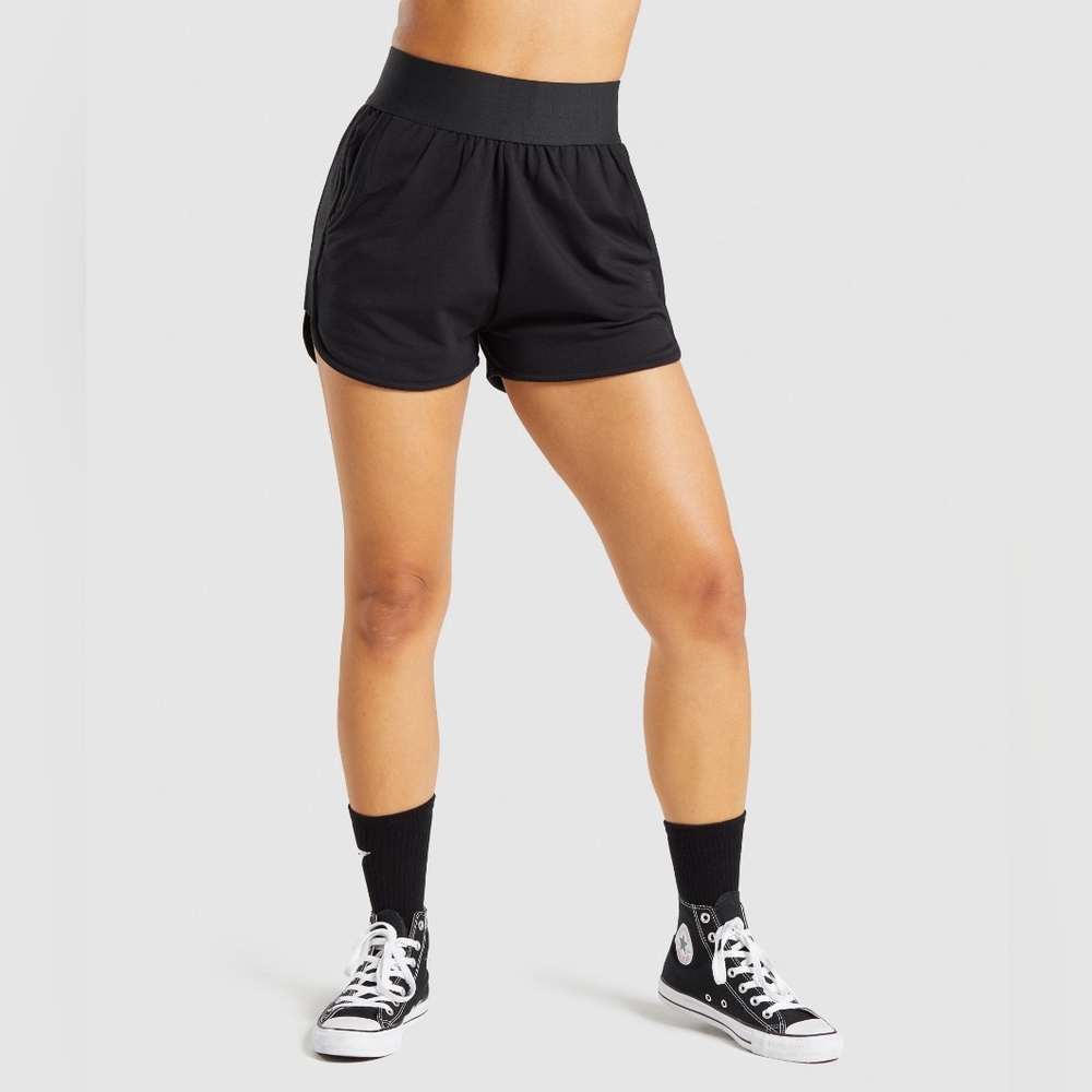 NWOT Gymshark Chalk Shorts Black